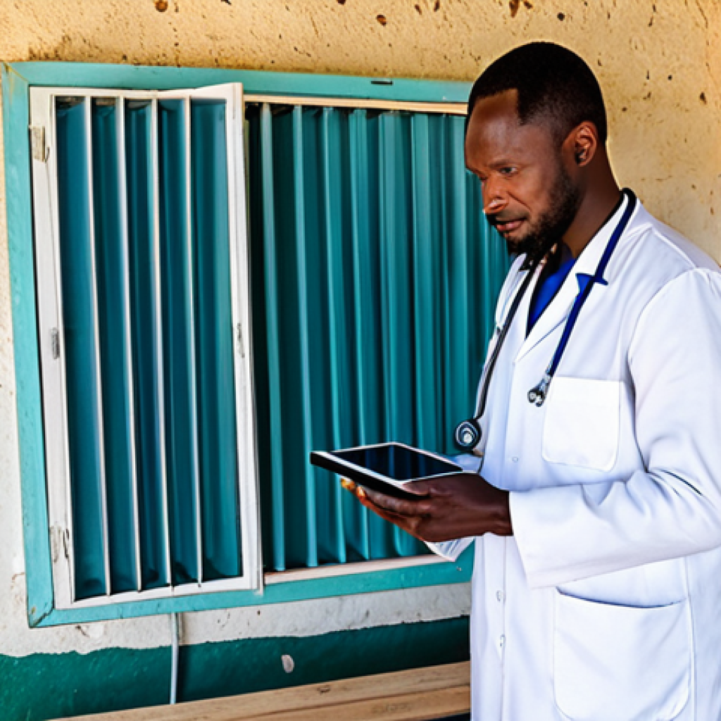 아이티에서 개발된 혁신 기술과 스타트업 사례 - Telemedicine in Rural Haiti**

"A fully clothed healthcare worker in a modest clinic setting in rura...