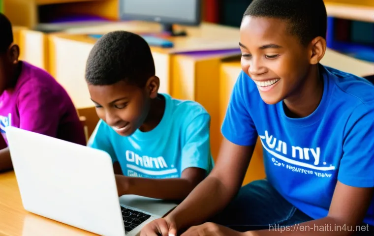 아이티에서 참여할 수 있는 자원봉사 프로젝트 - **Prompt: Innovation in Resourceful Settings**
    A dynamic, high-resolution image showcasing a foc...