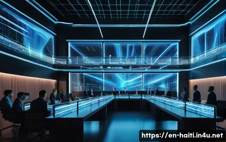 아이티에서 유명한 정치적 사건 및 논란 - **Prompt:** A dynamic, slightly futuristic courtroom scene. On one side, a colossal, sleek, metallic...