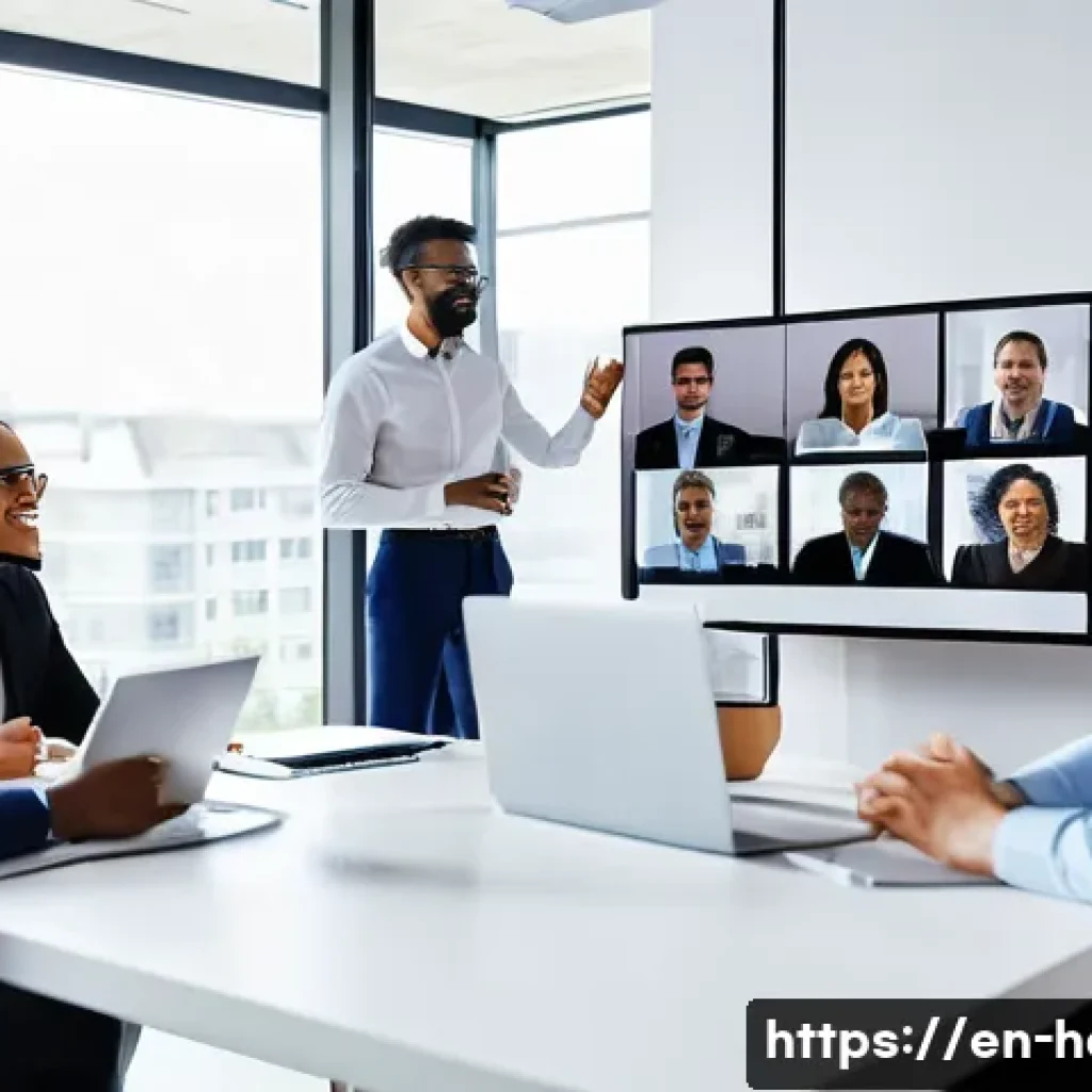 아이티에서 영어가 통하는 정도 - **Prompt:** A diverse group of tech professionals from various global locations, including individua...