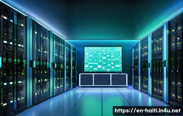 아이티 자연재해 대비 방법 - **Prompt 1: The Digital Fortress - Layers of Data Protection**
    A wide-angle, highly detailed, an...