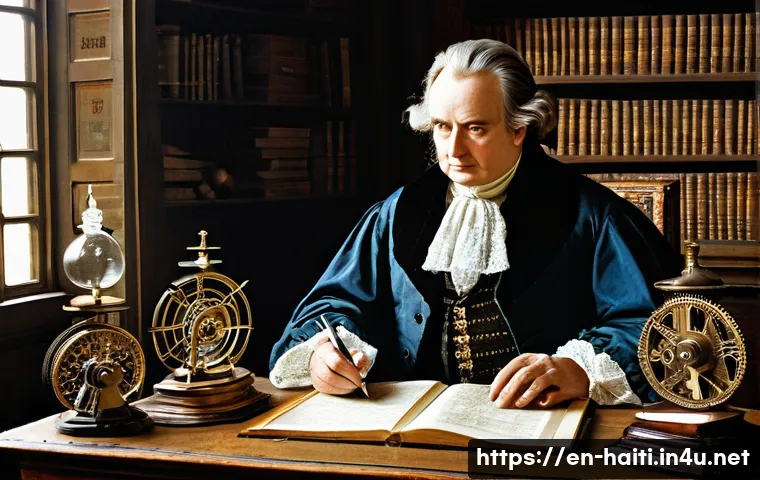 아이티와 유럽 국가들의 역사적 연결점 - **Prompt Title: The Genesis of Computation**
    *   **Description:** A richly detailed, anachronist...