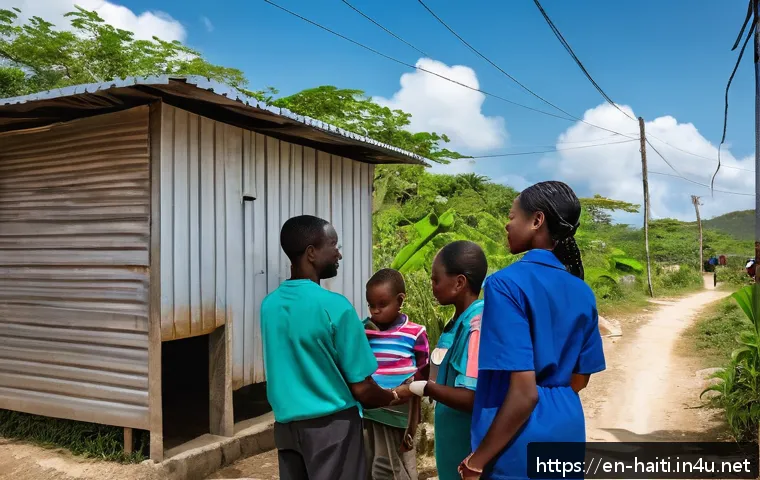 아이티에서 의료 서비스와 병원 이용 방법 관련 이미지 1